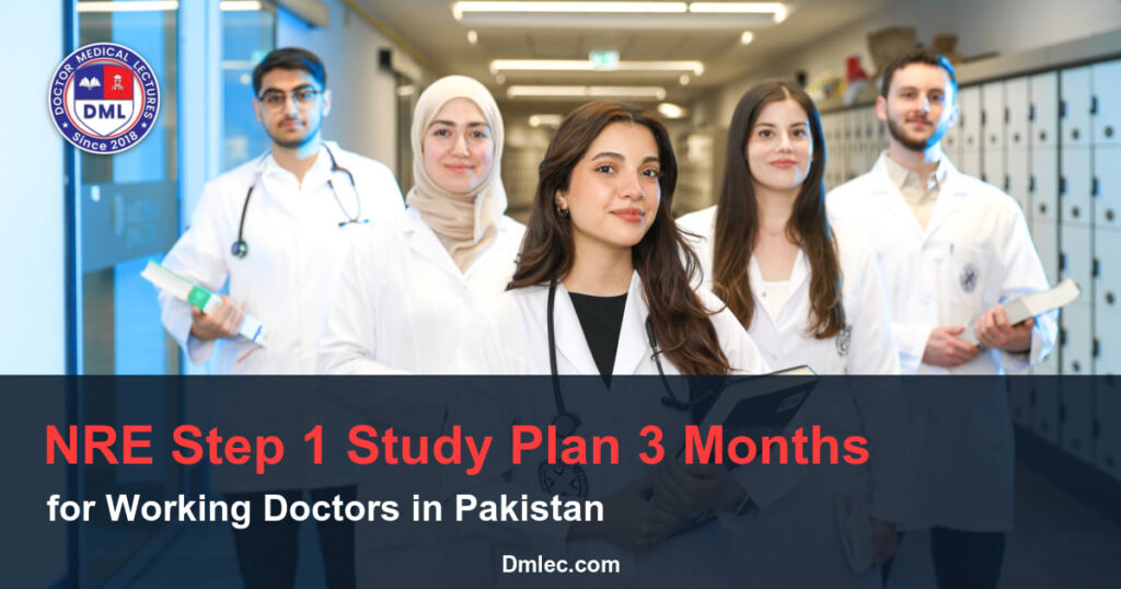 Young medical student focused on studying with books and laptop in a calm study space